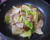 お弁当に♪　白菜と豚肉の和風炒め作り方6写真
