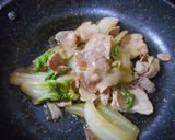 お弁当に♪　白菜と豚肉の和風炒め作り方7写真