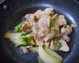 お弁当に♪　白菜と豚肉の和風炒め作り方7写真