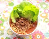 サラダ菜を使った簡単濃厚タンタン麺作り方9写真