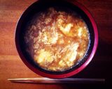 生姜香る、卵とじうどん作り方6写真