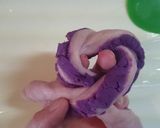 紫芋ペーストのねじり編みパン☆薩摩芋も★作り方21写真