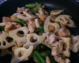 辛ウマ！レンコンと鶏肉のピリ辛炒め作り方8写真