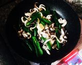 水イカ下足とししとうのバター炒め★作り方4写真