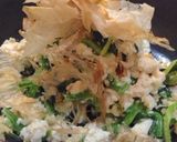 ほうれん草のワサビ豆腐～サッとゆで2分作り方3写真