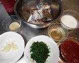 簡単！ワタリガニのトマトクリームパスタ作り方1写真