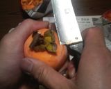 干し柿の時の皮を剥くアイデア作り方1写真
