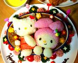 キティ＆マイメロディキャラカレー作り方5写真