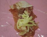絶品♡こま肉でキムチーズ揚げ作り方3写真