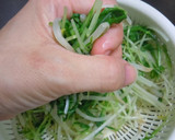 水菜ともやしのおひたし作り方3写真