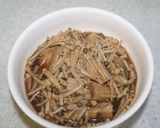 エノキタケで自家製なめ茸作り方4写真