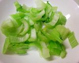青梗菜万歳♪塩胡椒バター炒め作り方2写真