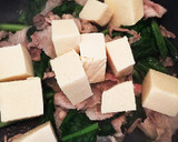 冷凍豆腐☆小松菜と豚肉の中華炒め作り方5写真