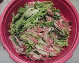 豚こま切れ肉と白菜のミルフィーユ作り方4写真