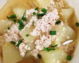 とうがんの鶏そぼろ煮作り方4写真