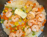 【簡単】❀炊飯器におまかせ☆えびピラフ❀作り方4写真
