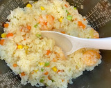 【簡単】❀炊飯器におまかせ☆えびピラフ❀作り方5写真
