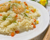 【簡単】❀炊飯器におまかせ☆えびピラフ❀作り方6写真