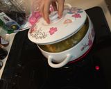 湯豆腐のシメに！ふっくら卵入りおじや作り方3写真