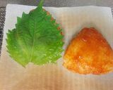 大葉万歳♪焼き味噌おにぎり作り方7写真