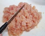お弁当に。男子に人気！ささみの肉団子作り方3写真