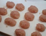 お弁当に。男子に人気！ささみの肉団子作り方4写真