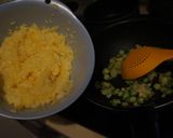 オクラ味噌マヨ特製チャーハン作り方5写真