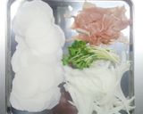大根と生ハムのマスタードINマリネ作り方1写真