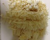 我が家の定番♡豆腐とえのきのお味噌汁♡作り方4写真