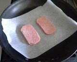 ハワイ風！スパムとふりかけのおにぎらず作り方1写真