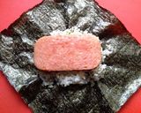 ハワイ風！スパムとふりかけのおにぎらず作り方5写真
