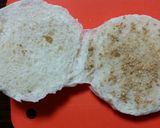 ごまチーズトースト〜幼児食兼〜作り方1写真