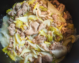 ＊簡単！豚肉と白菜の塩バター煮＊作り方4写真