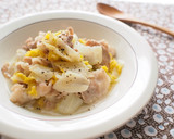 ＊簡単！豚肉と白菜の塩バター煮＊作り方5写真