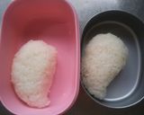 キャラ弁 ハロウィンミッキー♪作り方1写真