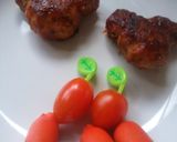 キャラ弁 ハロウィンミッキー♪作り方4写真