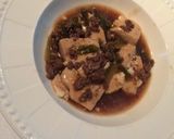 牛挽き肉と豆腐のとろ〜り煮作り方7写真