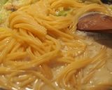 柚子胡椒風味♡シーフード豆乳スープパスタ作り方5写真