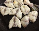 白身魚のソテー、フォアグラ風味の野菜添え作り方7写真