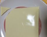 ☆ツムツムオラフ＆くるくるハムチー☆作り方1写真