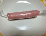 ☆ツムツムオラフ＆くるくるハムチー☆作り方3写真