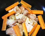 焼肉のタレで簡単キャベツと鶏肉の甘辛煮作り方5写真