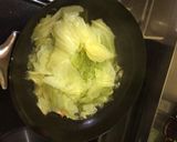焼肉のタレで簡単キャベツと鶏肉の甘辛煮作り方4写真