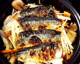 薬膳たっぷり♪秋刀魚と茸の炊き込みご飯作り方2写真