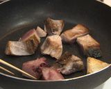 ランチにぴったり！塩ブリベーコンライス作り方4写真