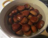 栗の鬼皮の剥き方と渋皮煮作り方1写真