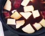 サツマイモと金時豆の甘煮作り方4写真