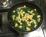 大根の葉と鶏肉と油揚げの菜飯の元作り方3写真