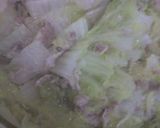 焦がし葱かおる白菜鍋作り方5写真