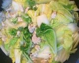 白菜とホタテのあんかけ煮作り方3写真